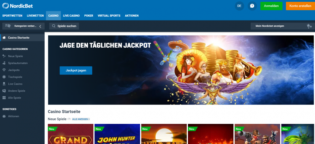 nordicbet казино онлайн