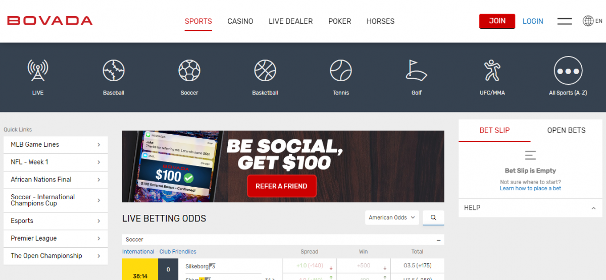 Sports betting lines bovada transaksi forex online mandiri kartu