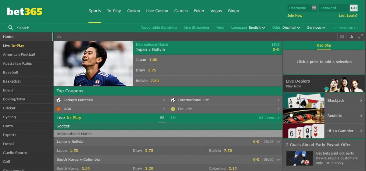 bet365 отзывы